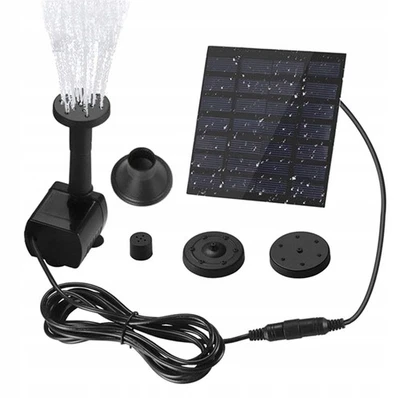 MINI-SOLAR-BRUNNENPUMPE FÜR GARTENBRUNNEN MIT FILTER - Bild 1 von 4