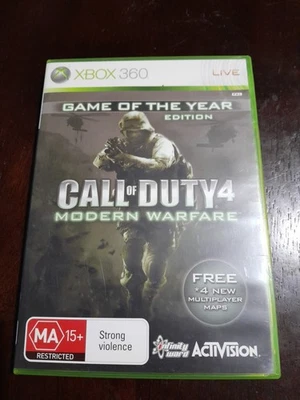 Call of Duty Modern Warfare 4 for Microsoft Xbox 360 Complete With Manual  - image 1 of 4