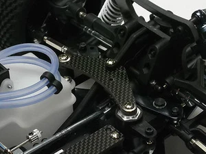 PLACA DE DIRECCIÓN DE FIBRA DE CARBONO ECX REVENGE TIPO E/N XTR12460 1/8 RTR BUGGY 21 LIPO - Imagen 1 de 1