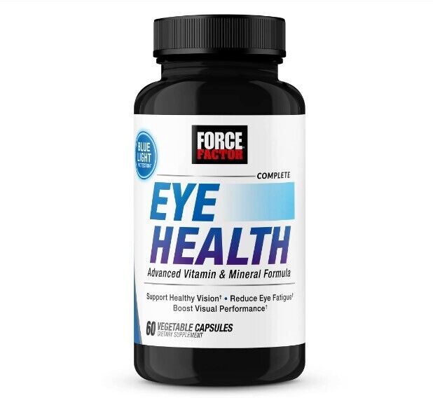 NEW Force Factor Eye Health Capsules (60 ct) Exp 5/26 SEALED 