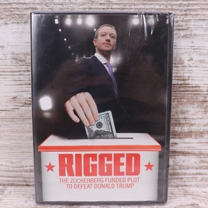 Rigged: The Zuckerberg Funded Plot to Defeat Donald Trump (DVD, 2022) NEW Sealed - Picture 1 of 2