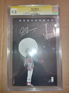 Descender #1 CGC 9.8 SS Firmado por Jeff Lemire y Dustin Nguyen Imagen Opcionada TV - Imagen 1 de 8