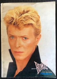 David Bowie 1983 Serious Moonlight World Tour Programm 9,5 x 13 - Sehr guter Zustand + Porzellan Mädchen - Bild 1 von 9