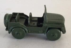 BENBROS WWII MIGHTY MIDGET #13 Army Austin Champ Military Jeep 1950’s - Bild 1 von 7
