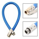 Heavy Duty Car Tire Inflator Rubber Hose with Copper Lock On Clip Chuck