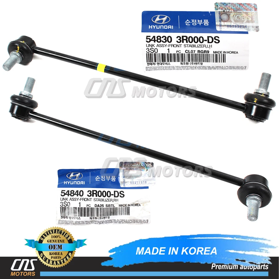 GENUINE Stabilizer Bar Links FRONT LH & RH for 2011-2014 Hyundai Sonata OEM⭐⭐⭐⭐⭐ Foto 1 de 4