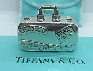 Pastillero de viaje maleta equipaje vintage Tiffany and Co. - Imagen 1 de 17