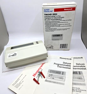 Honeywell T8624D2004 Chronotherm IV + Deluxe Programmable Multistage Thermostat - Picture 1 of 8