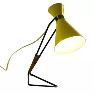 Raak Tisch Leuchte Svend Aage Holm Sørensen D 2008 Diabolo Design Lampe 50er - Bild 1 von 12
