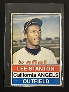 Tarjeta de béisbol Lee Stanton 1976 anfitriona California Angels #39 mal estado - Imagen 1 de 2