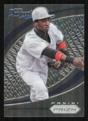 2012 Panini Prizm Top Prospects #TP1 Jurickson Profar - Image 1 of 2