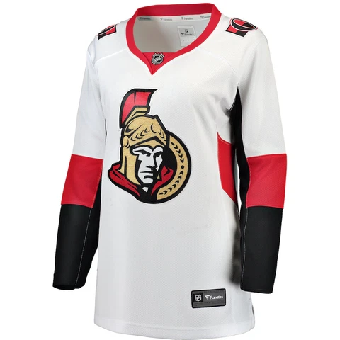 Fanatics Women's NHL Ottawa Senators Breakaway Jersey White Size Small Cover