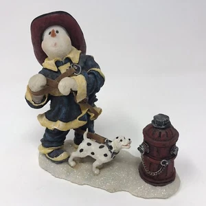 2003 Boyds Bear Snow Dooodes Fireman Bob Spot Check 2E Figurine 36527 - Picture 1 of 8