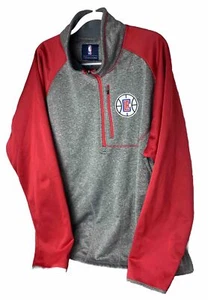 Los Angeles Clippers G-III Carl Banks 1/4 Zipped Sweater Fleece Lined Mens 3XL - Picture 1 of 19