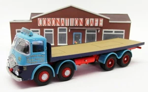 Corgi 1/50 Scale CC10501 - ERF KV Platform Lorry - Coronation Cafe Diorama - Picture 1 of 5