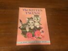 The Kitten Twins By Helen Wing VINTAGE 1960 Rand McNally Giant Book Great Cond.