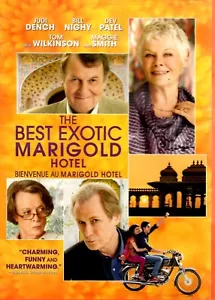 The Best Exotic Marigold Hotel -Maggie Smith, Judi Dench, Bill Nighy - Used DVD - Picture 1 of 2