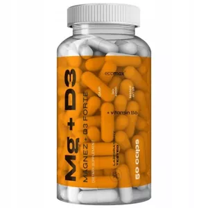 Ecomax Magnesium Forte D3 2000 Vitamin B6 if Tired and Often Catch Colds DS - Picture 1 of 3