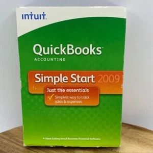 Intuit QuickBooks Simple Start Special Edition 2009 New Sealed - Picture 1 of 4