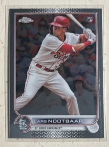 LARS NOOTBAAR / 2022 Topps Chrome / RC Base #19 / Cardinals - Picture 1 of 2