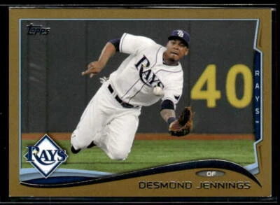 2014 Topps #582 Desmond Jennings Gold Foil Gold Foil /2014 Nm/M - Image 1 of 2
