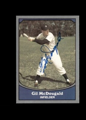 Gil McDougald Yankees 1990 Pacific Legends authentic autographed card - Image 1 of 2