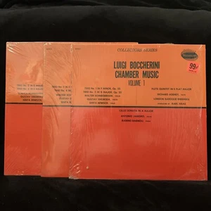 BOCCHERINI Chamber Music Vols. 1-3 - JANIGRO SCHNEIDERHAN - WESTMINSTER 3LP LOT - Picture 1 of 8