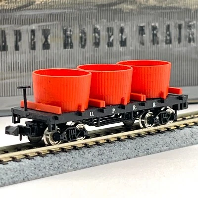 Bachmann N Scale Union Pacific Old Time Wood Water Tank Car UPRR - Image 1 of 4