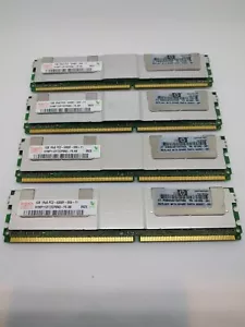 Hynix 4GB (4 x 1GB) Premium ECC DDR2 PC2-5300 667MHz FB-DIMM FB Server Memory - Picture 1 of 4