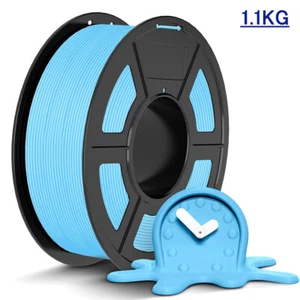 JAYO PLA Classic 3D Printer Filament 600mm/s 1.75mm 1.1KG Matte Sky Blue - Picture 1 of 8