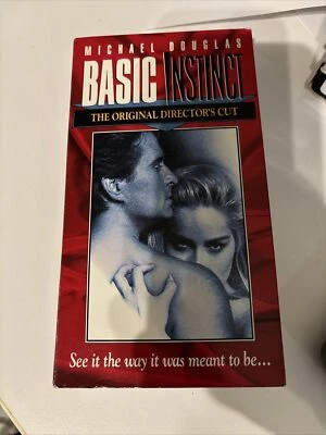 Basic Instinct (VHS, 1997, Original Directors Cut) - Image 1 of 2