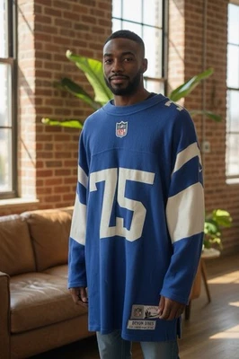 Suéter Jersey Deacon Jones Vintage Champions Throwback NFL Los Angeles Rams 4XL Foto 1 de 4