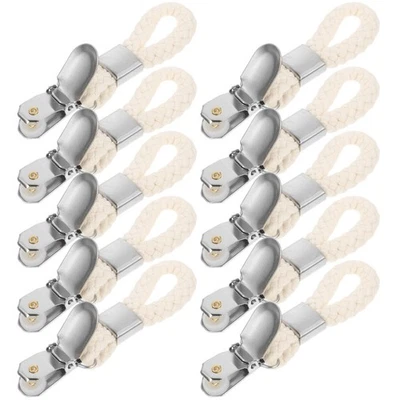  10 Pcs Clip-Haken Handtuchhalter Klammern Küchentuch Für Das Badezimmer - Bild 1 von 4