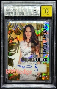 2025 POP CENTURY SCREAM TEAM GOLD AUTO: MEGAN FOX #1/1 BGS 9 MINT AUTOGRAPH 10 - Picture 1 of 12