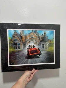 2021 Disney Parks Epcot Rob Kaz One Wild Mr. Toad 18”x14" Fine Art Print Signed - Picture 1 of 3