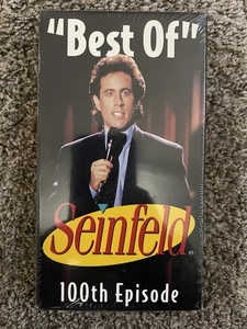 VHS Best of Seinfeld 100th Episode - Jerry Seinfeld 1995 Sealed - Picture 1 of 3