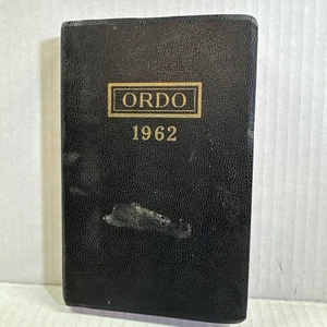 Vintage ‘The Liturgical Books – ORDO’ 1962 Catholic Book – Collectible Religious - Picture 1 of 7