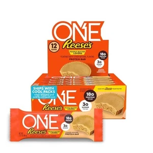 Protein Bars, Reese's Peanut Butter Lovers, Gluten Free with 18g Protein and ... - Picture 1 of 6