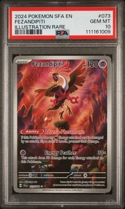 PSA 10 - 2024 Pokemon Sfa En-Shrouded Fable Fezandipiti #073 - Picture 1 of 2