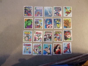 USA Used, 2007 Issue,41 Cent Marvel Comics Super heroes, (Scott #4159a-t - Picture 1 of 1