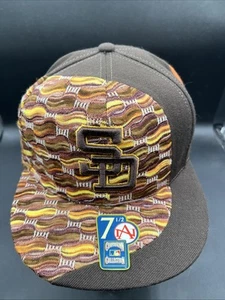 Vintage San Diego Padres MLB Cooperstown Collection American Needle Fitted Cap - Picture 1 of 8