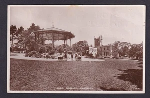 Wales Carmarthenshire LLANELLY Parc Howard used 1949 RPPC - minor creasing - Bild 1 von 2