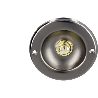 FRIEDLAND Klingel-Taster 1-fach Unterputz rund messing/brüniert