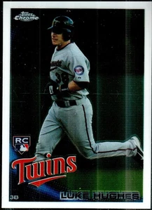 2010 Topps Chrome Baseball #187 Luke Hughes Minnesota Twins RC - Picture 1 of 2