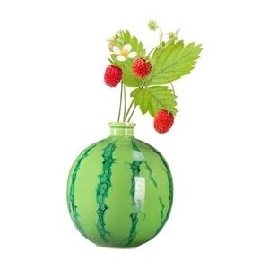 Fruit Vase, Unique Watermelon Vase, Decorative Jar for Home Décor, Living - Picture 1 of 8
