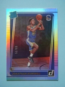 2021-22 Panini Donruss Jonathan Kuminga NBA 75th Anniversary Diamond RC #68/75 - Picture 1 of 4