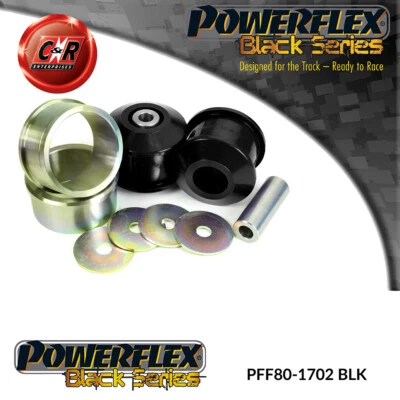 Powerflex Black Front Arm Rr Bushes for Opel Corsa D VXR/OPC 06-14 PFF80-1702BLK - Image 1 of 4