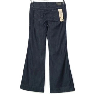 Level 99 Womens Wide Leg Jeans Size 27 X 33 Dark - Picture 1 of 10