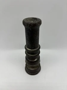 Vintage Boston Solid Brass Hose Nozzle Sprayer Heavy Duty Fireman Style USA - Picture 1 of 9