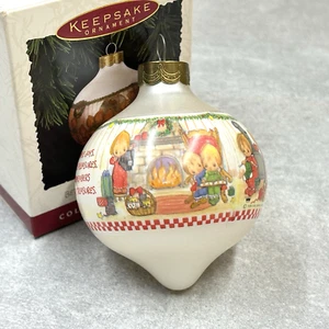 HALLMARK Ornament Betsey's Country Christmas Glass 1994 Holiday Original Box - Picture 1 of 9